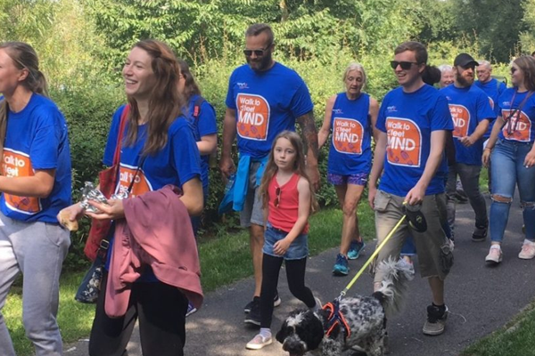 group of people walking 