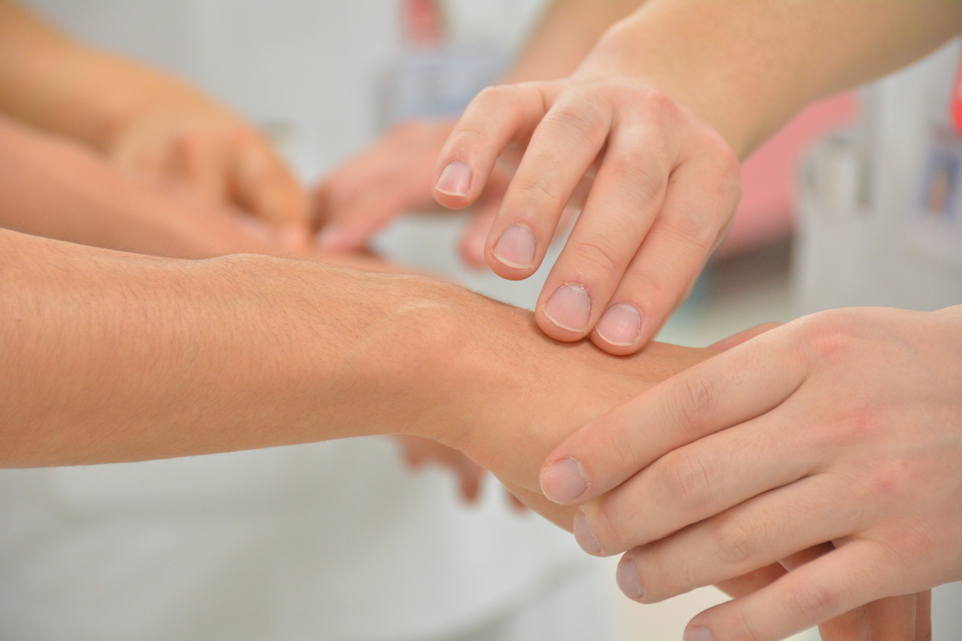 Caring hands