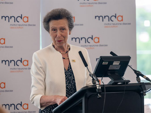 HRH Princess Anne attends event