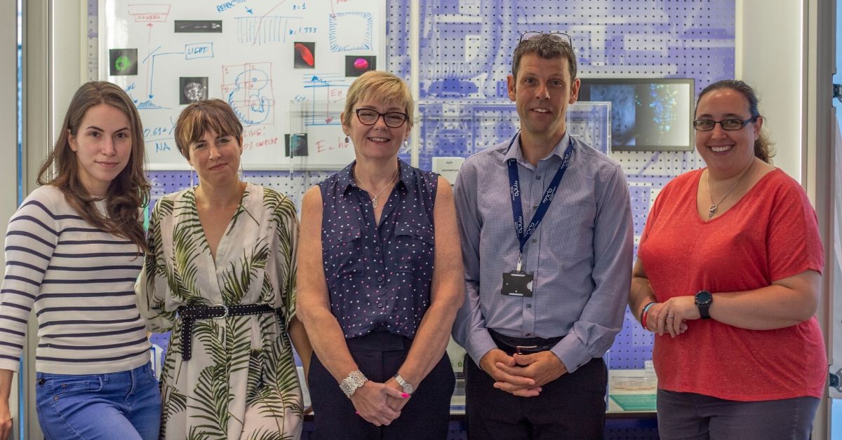 Nick Cole with some of his colleagues from the Association.