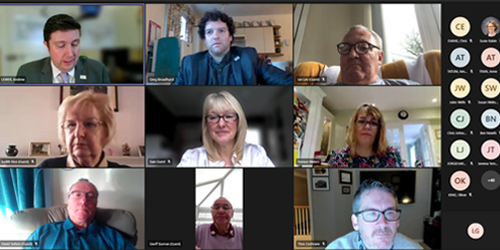 All party parliamentary group online meeting