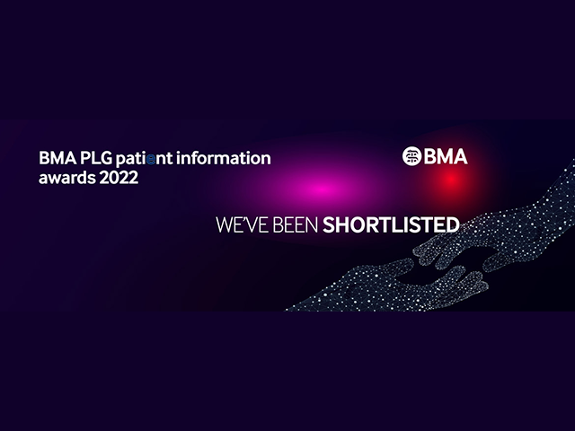 BMA official shortlisted banner