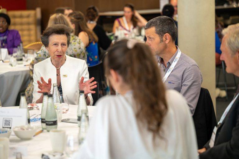 HRH Princess Anne attends event