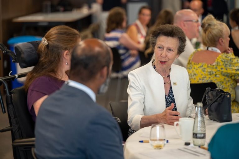 HRH Princess Anne attends event