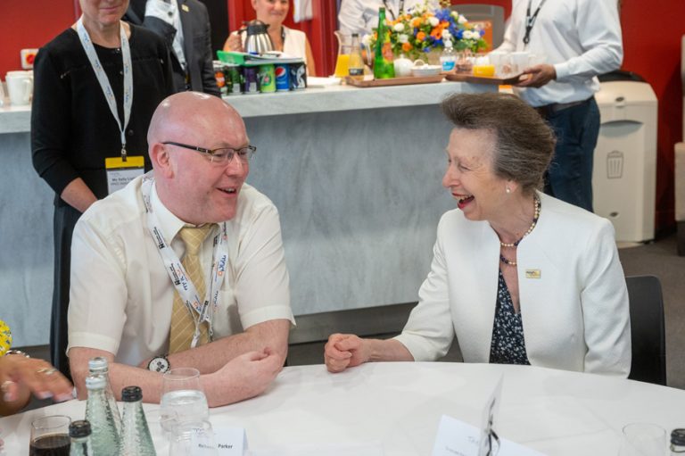 HRH Princess Anne attends event