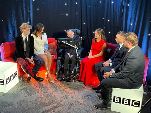 Rob and Lindsey at sports personality of the year awards