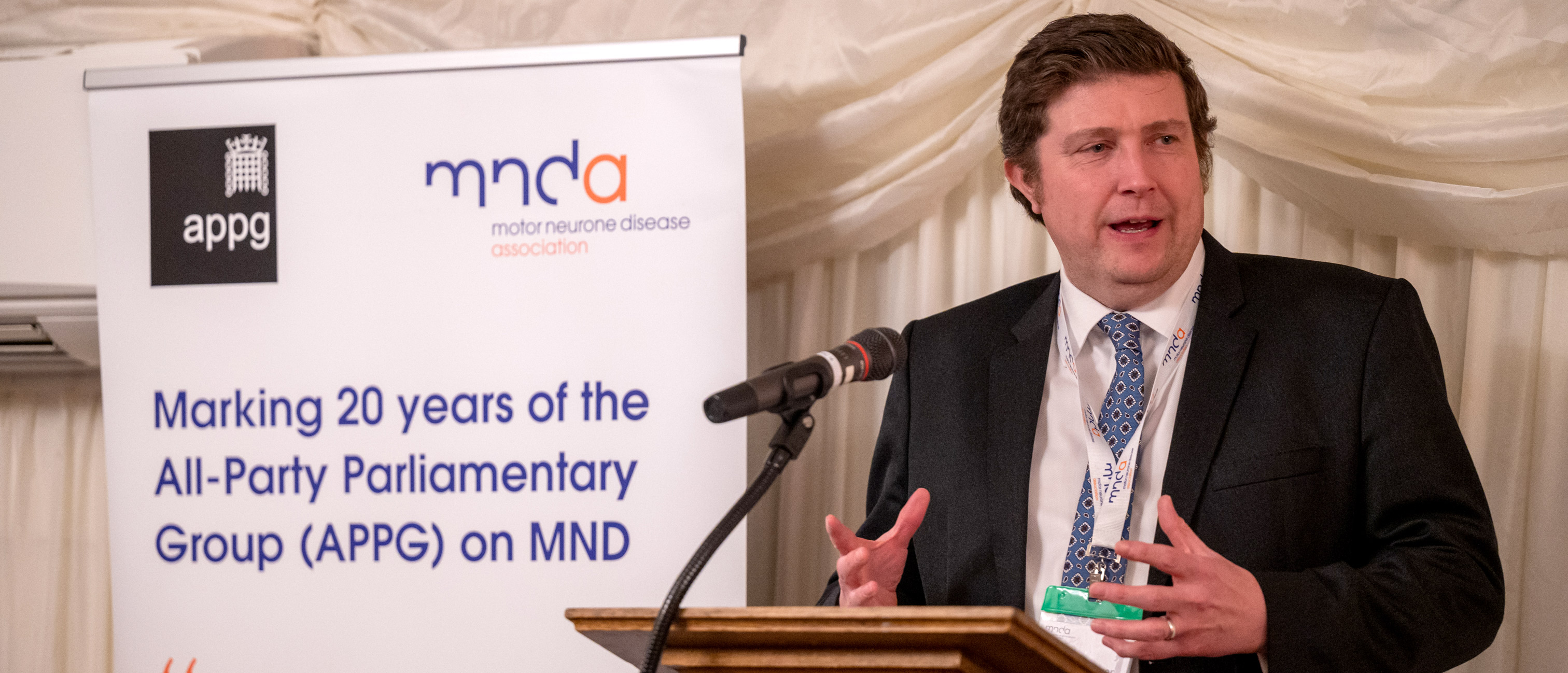 Andrew Lewer - APPG dinner