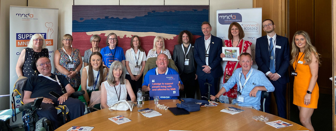 Raising Awareness of MND with politicians