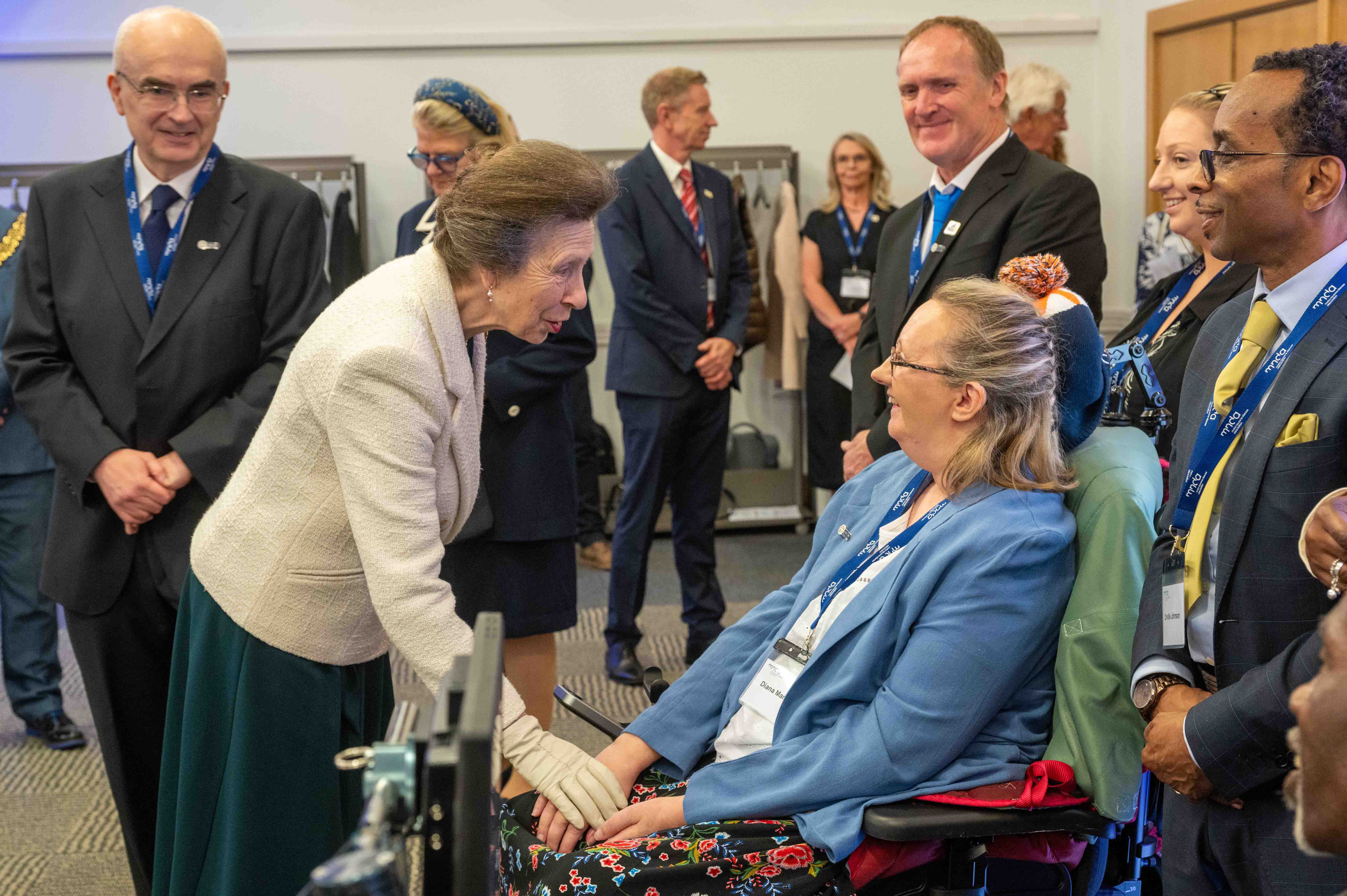 HRH Princess Royal with Diana Marsden