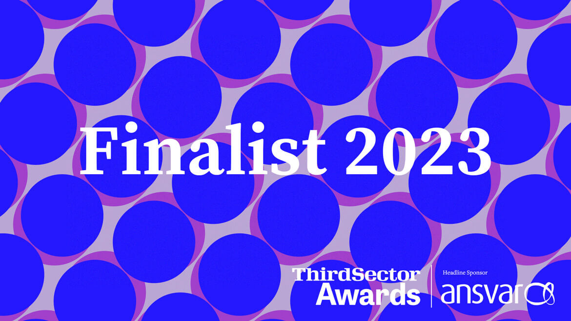 Third Sector awards finalist banner