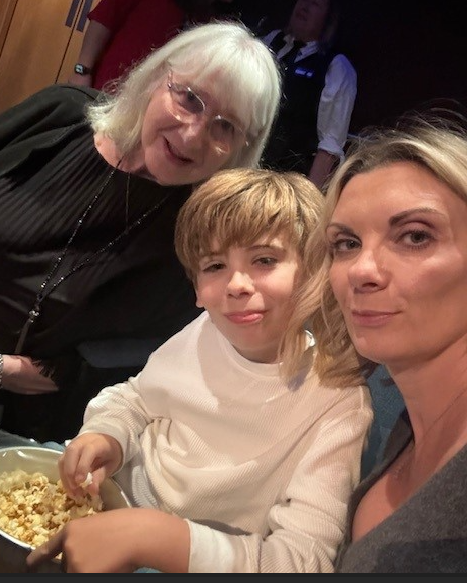 L-R Pat, Theo and Karen 