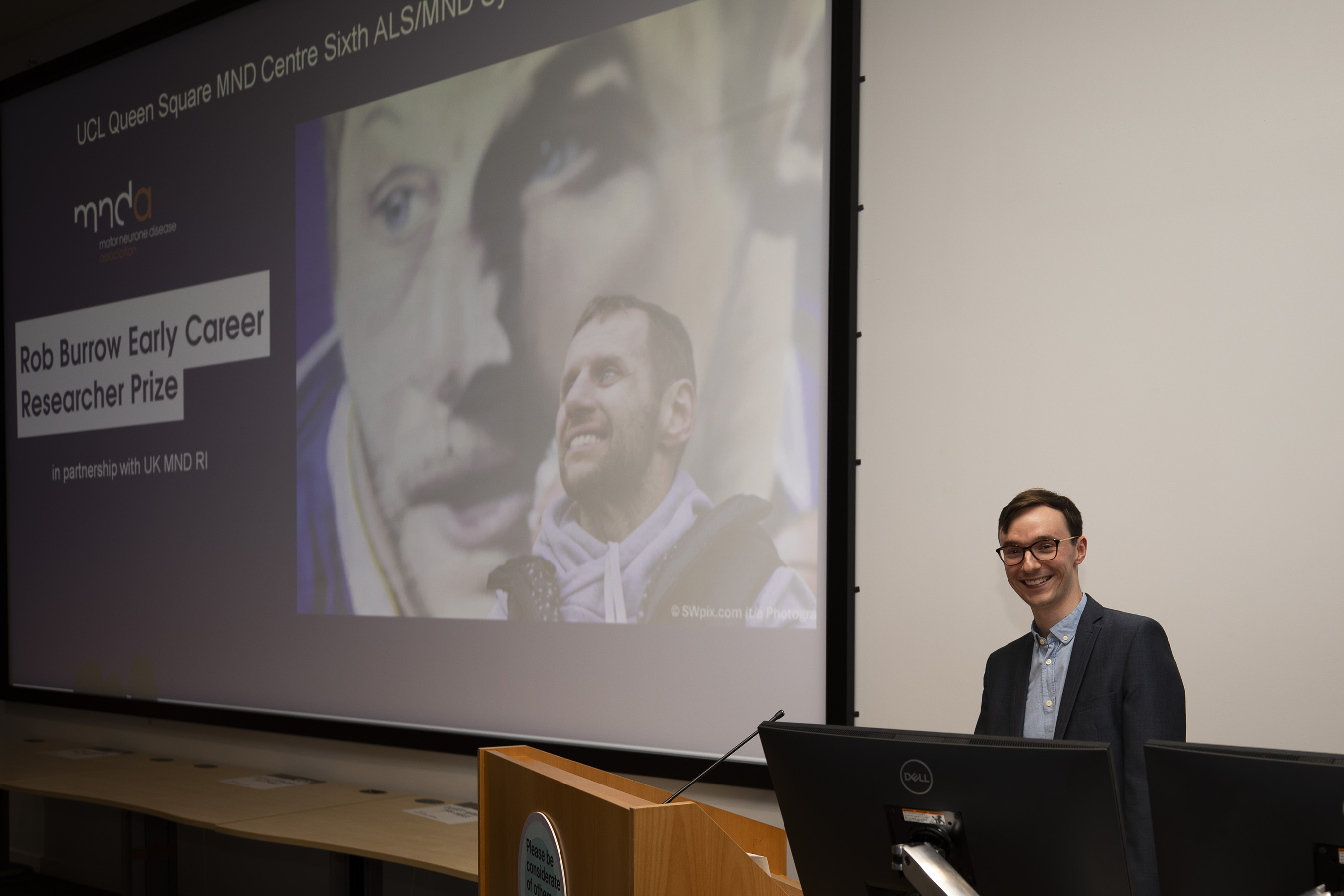 Dr Oscar Wilkins Rob Burrow ECR Prize