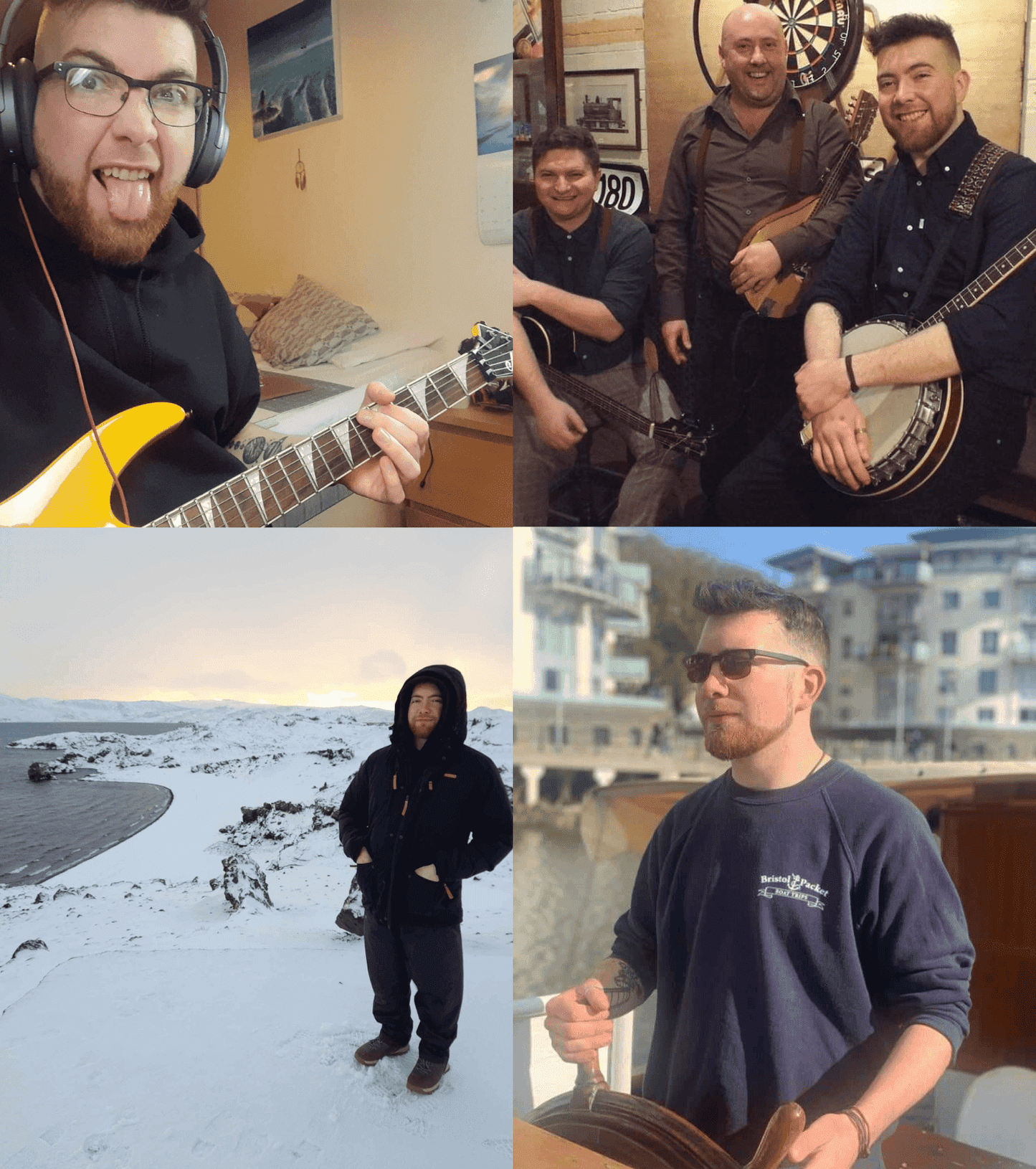 Patrick image collage