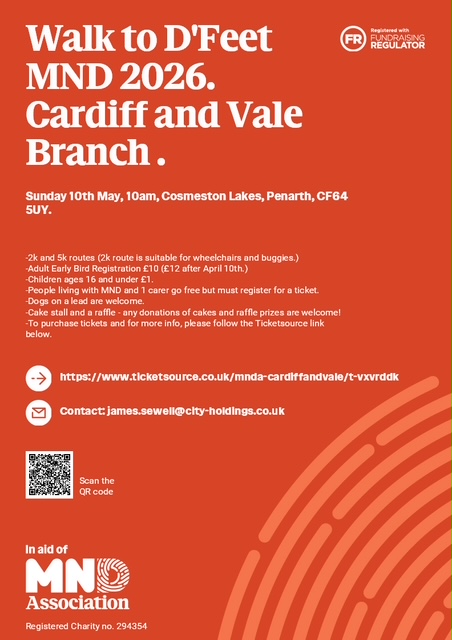 Walk To D'Feet MND 2026