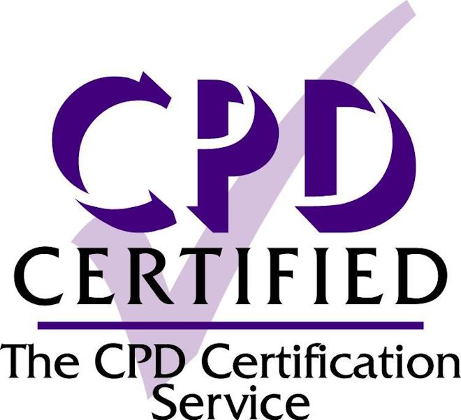 CPD certified badge