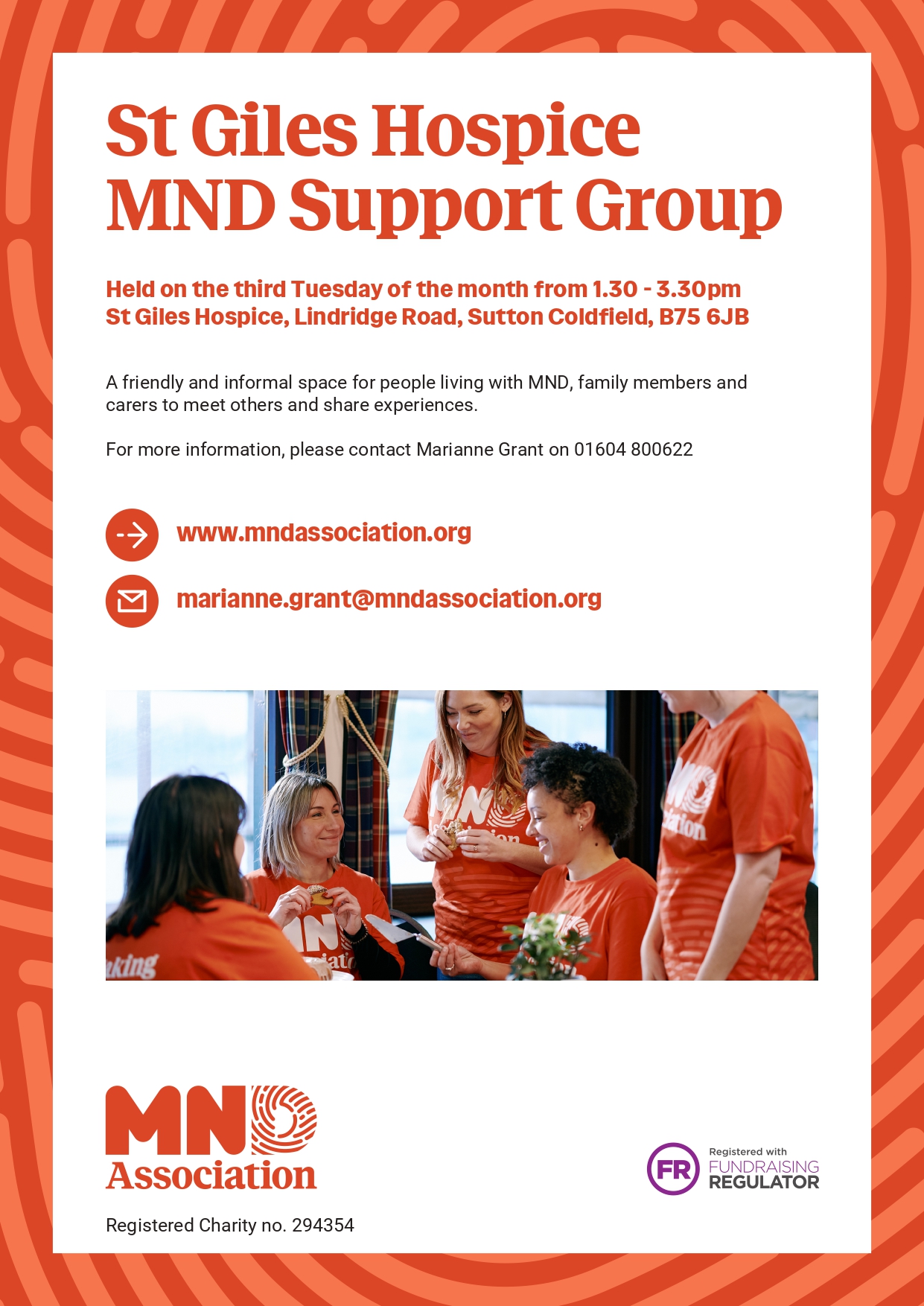 Bham MND St Giles Support Group 2026