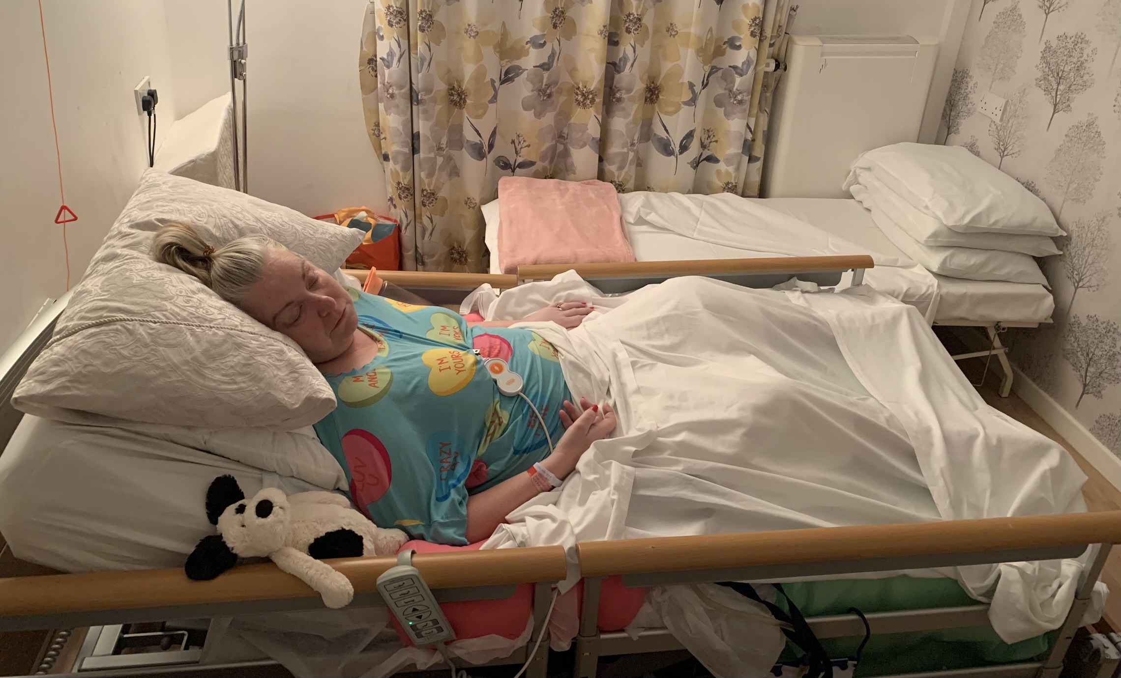 Julie at the hospice