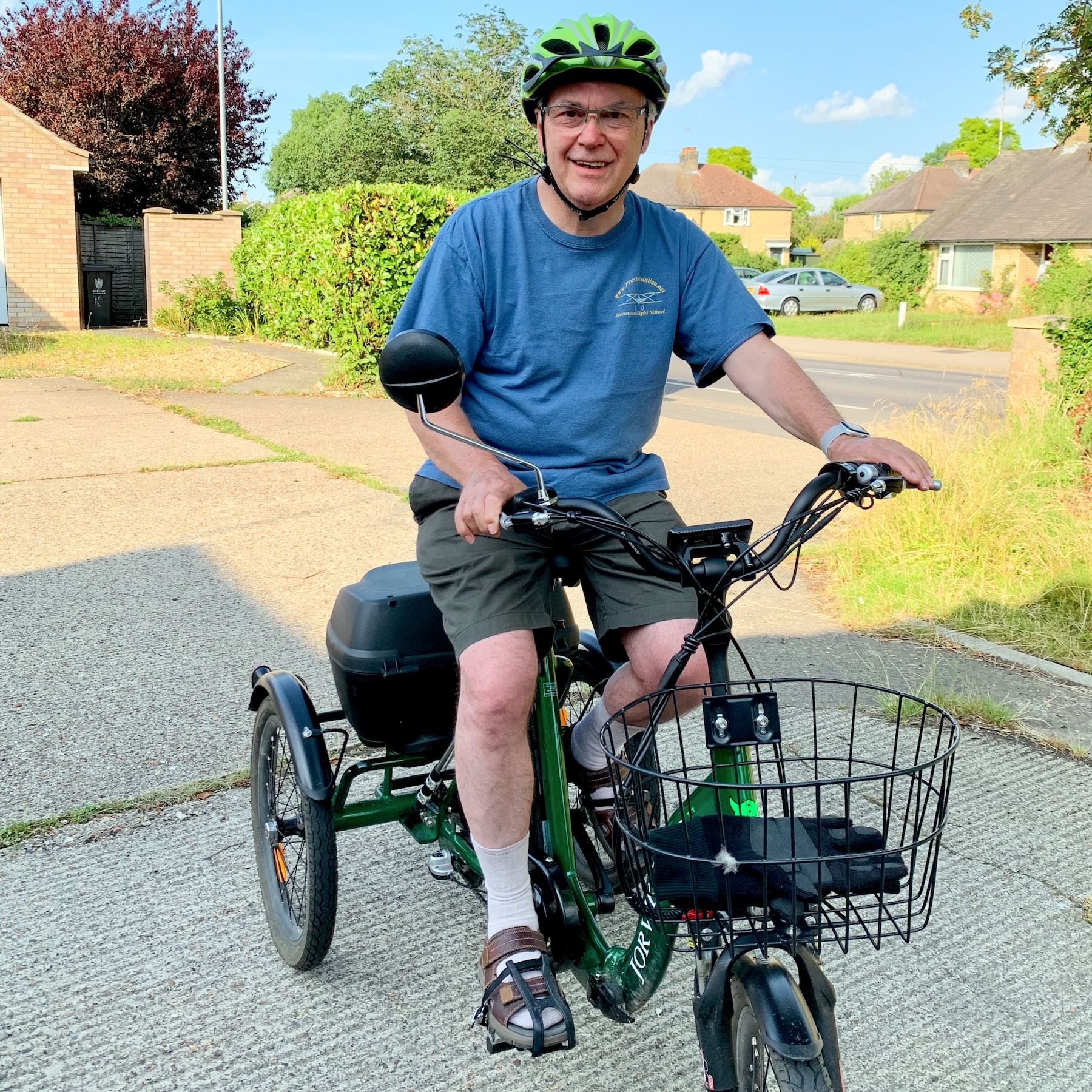 Mike on his trike