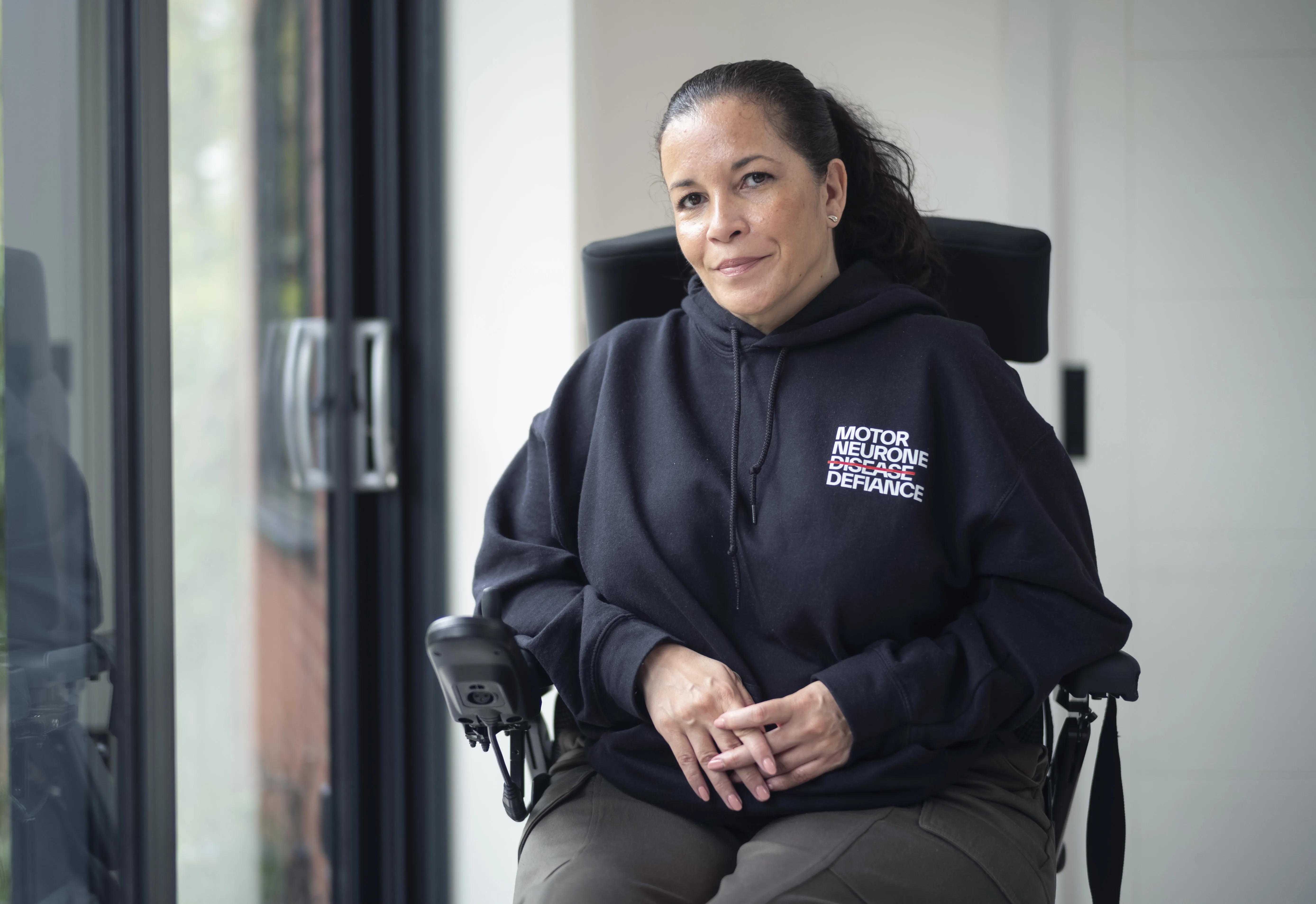 Eleanor Dalley who has MND