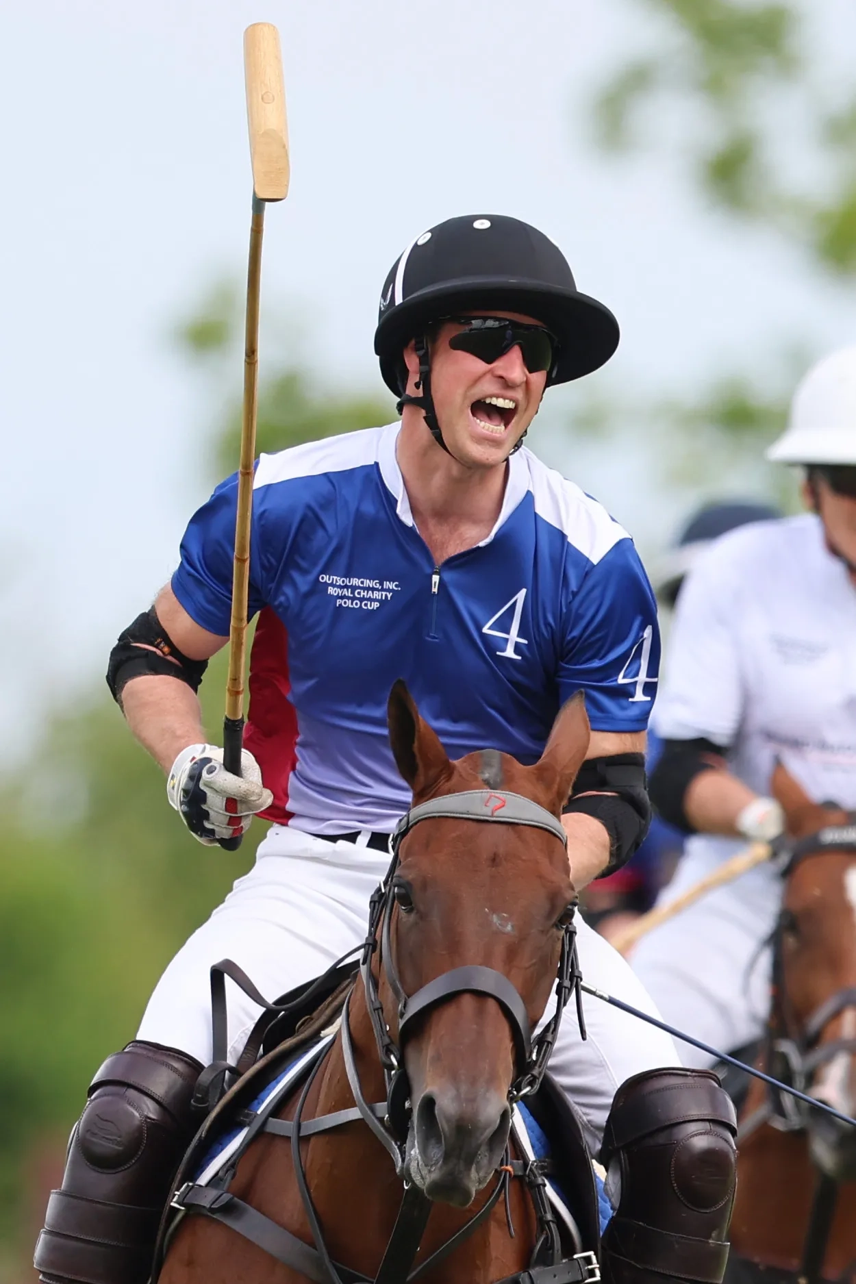 HRH The Prince of Wales in action