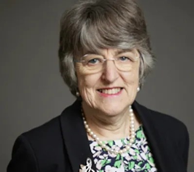 Baroness Finlay smiling