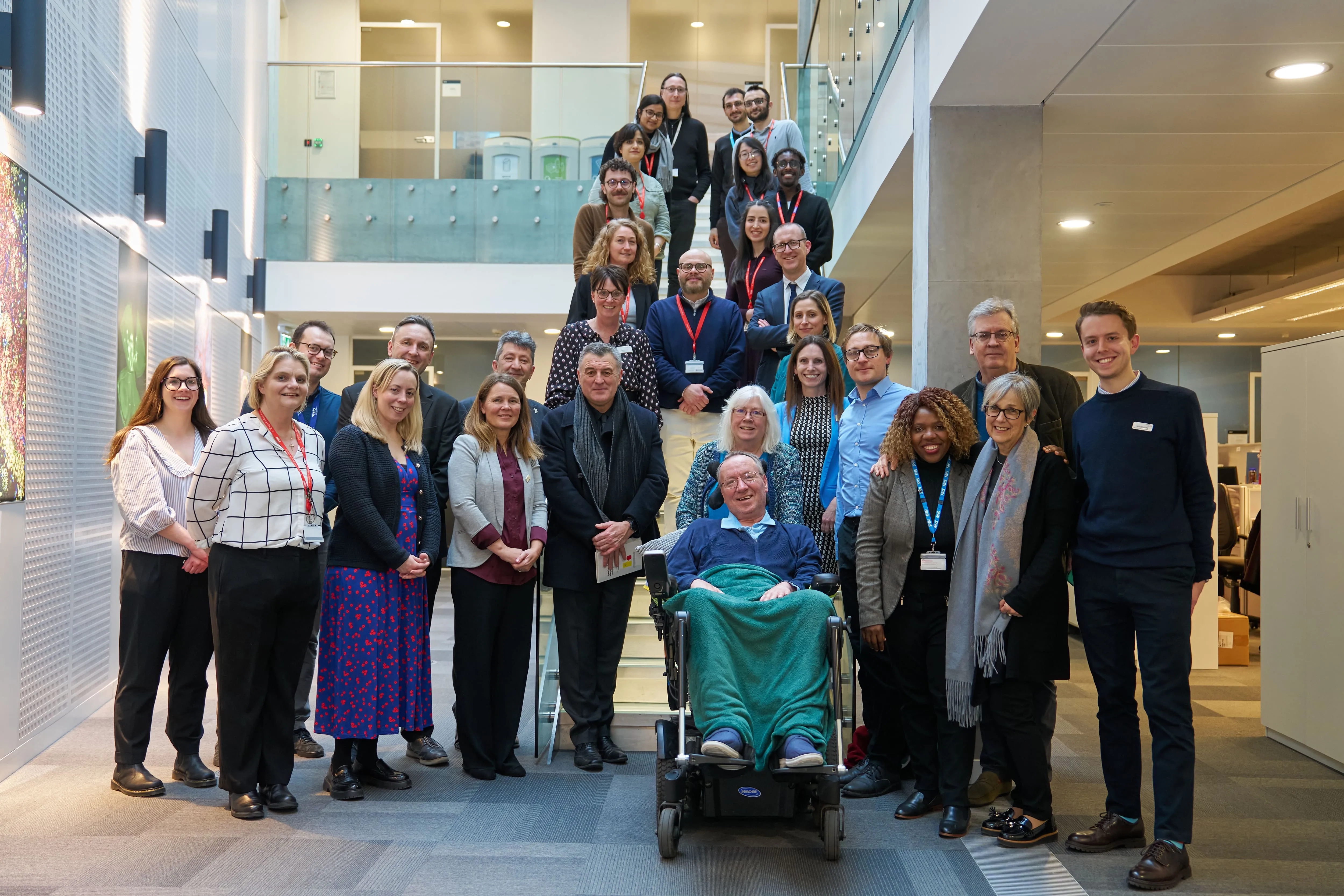 APPG on MND visit Kings College London