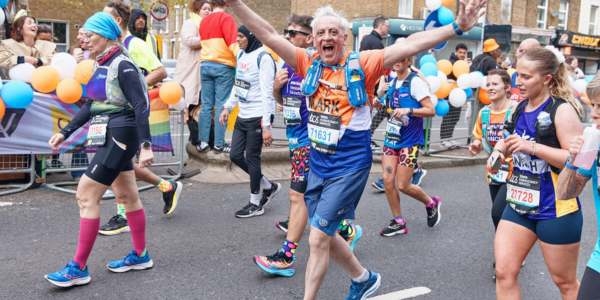London Marathon runner