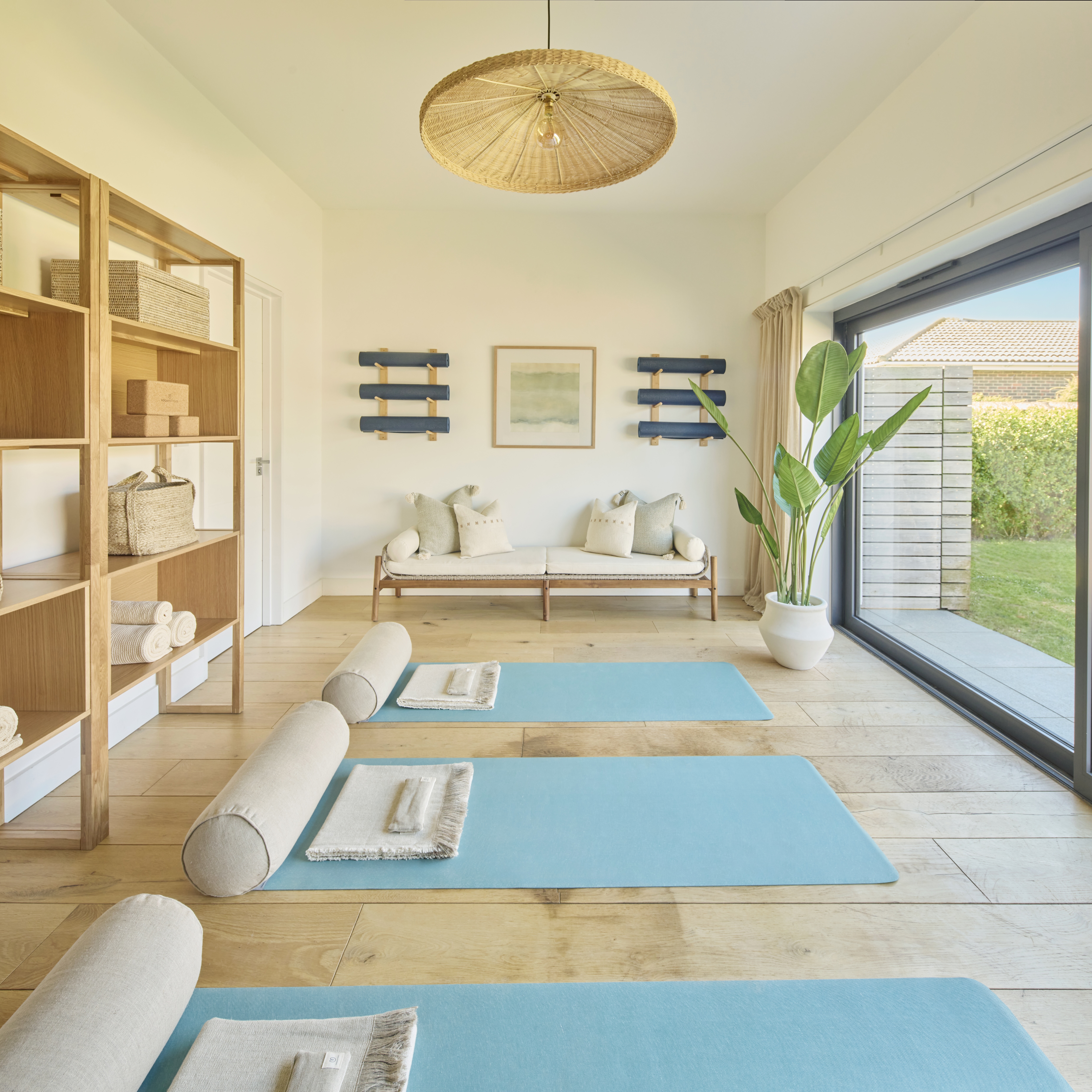 Omaze house yoga room