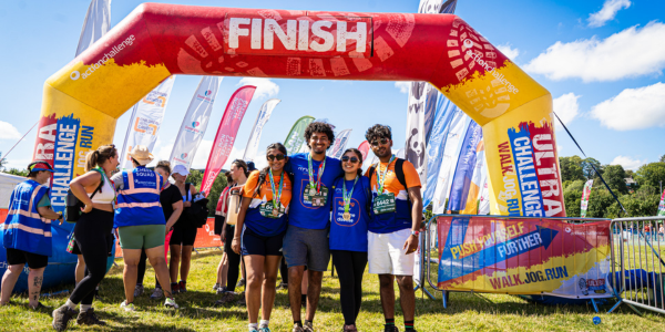 MND runners at finish line