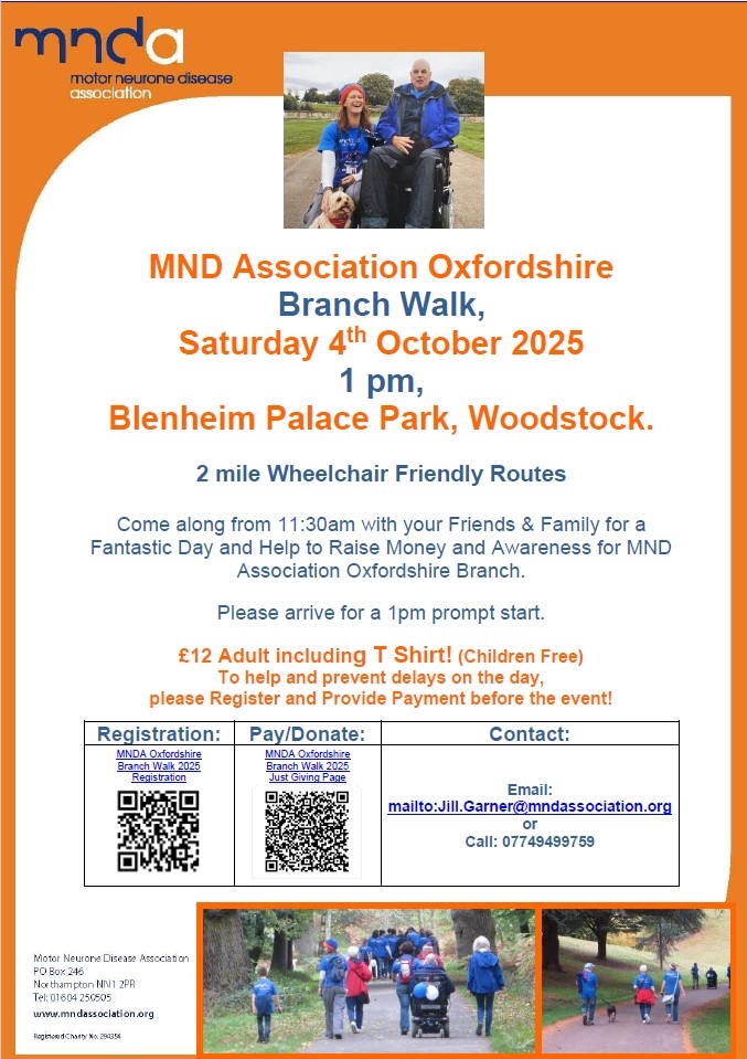 Oxfordshire Branch Walk 2025