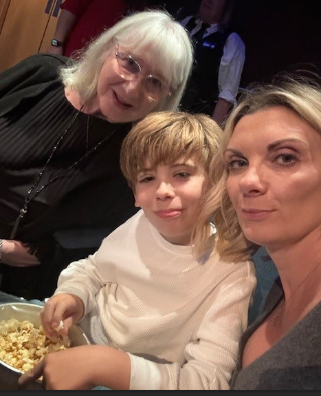 L-R Pat, Theo and Karen 