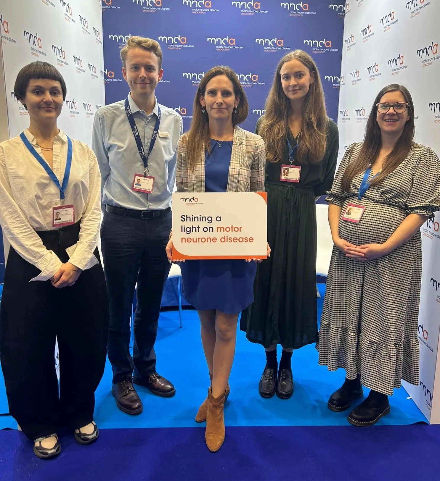 MND Association staff with member of our APPG Aphra Brandreth MP