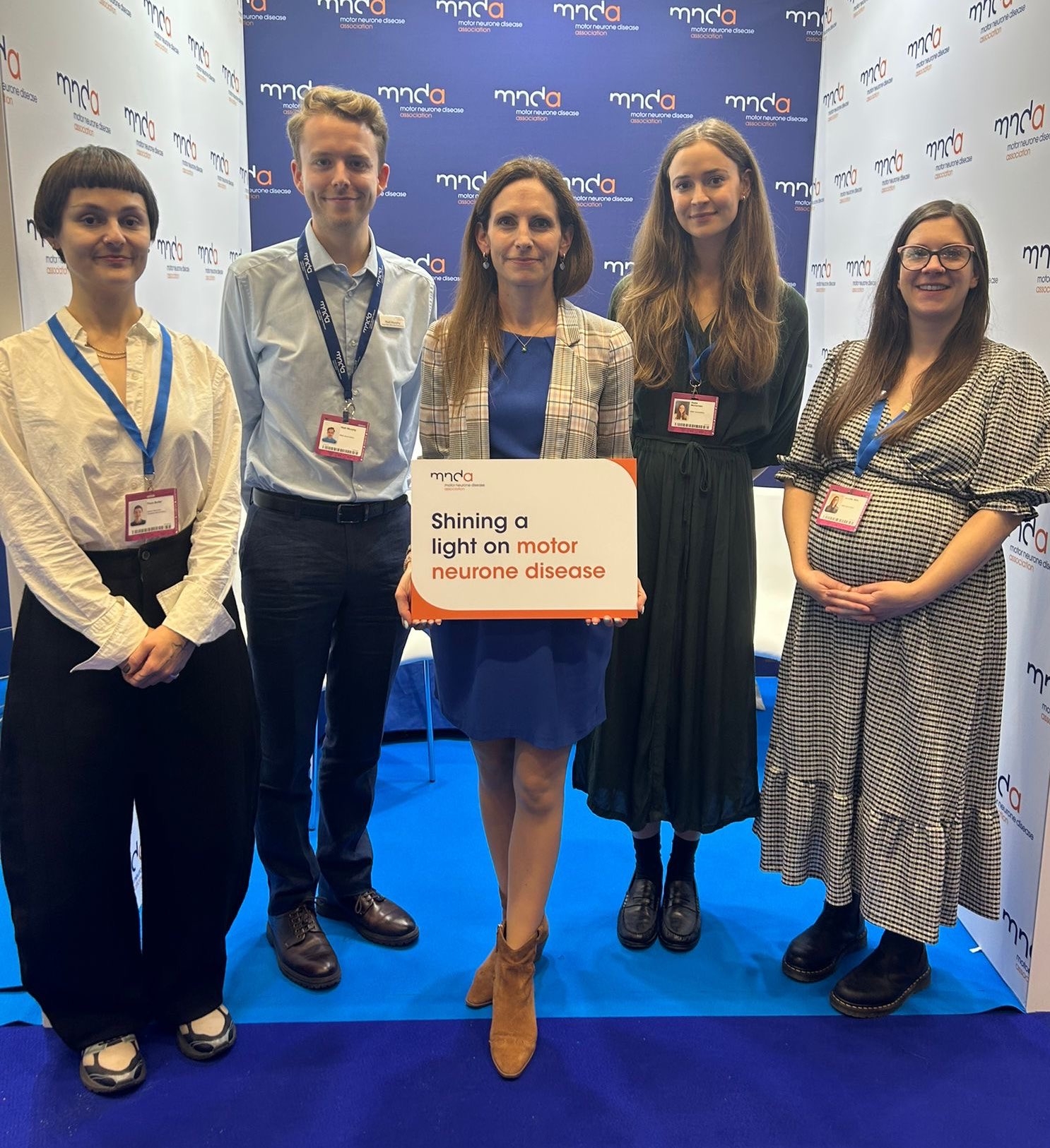 MND Association staff with member of our APPG Aphra Brandreth MP