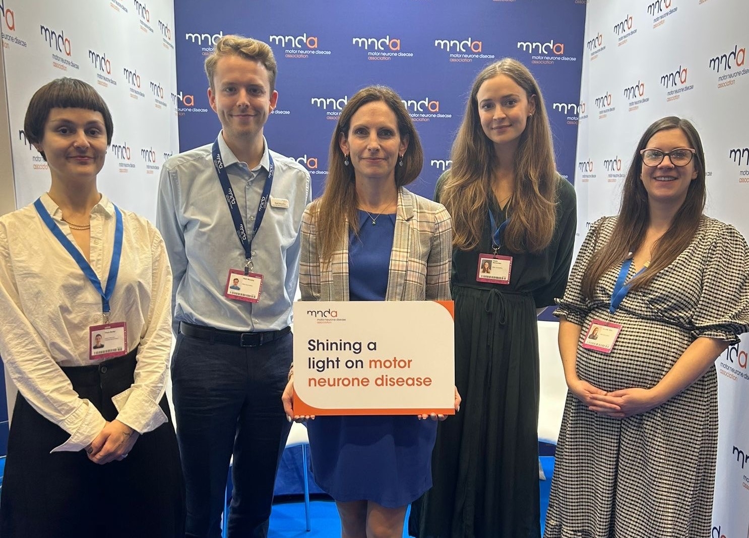 MND Association staff with member of our APPG Aphra Brandreth MP