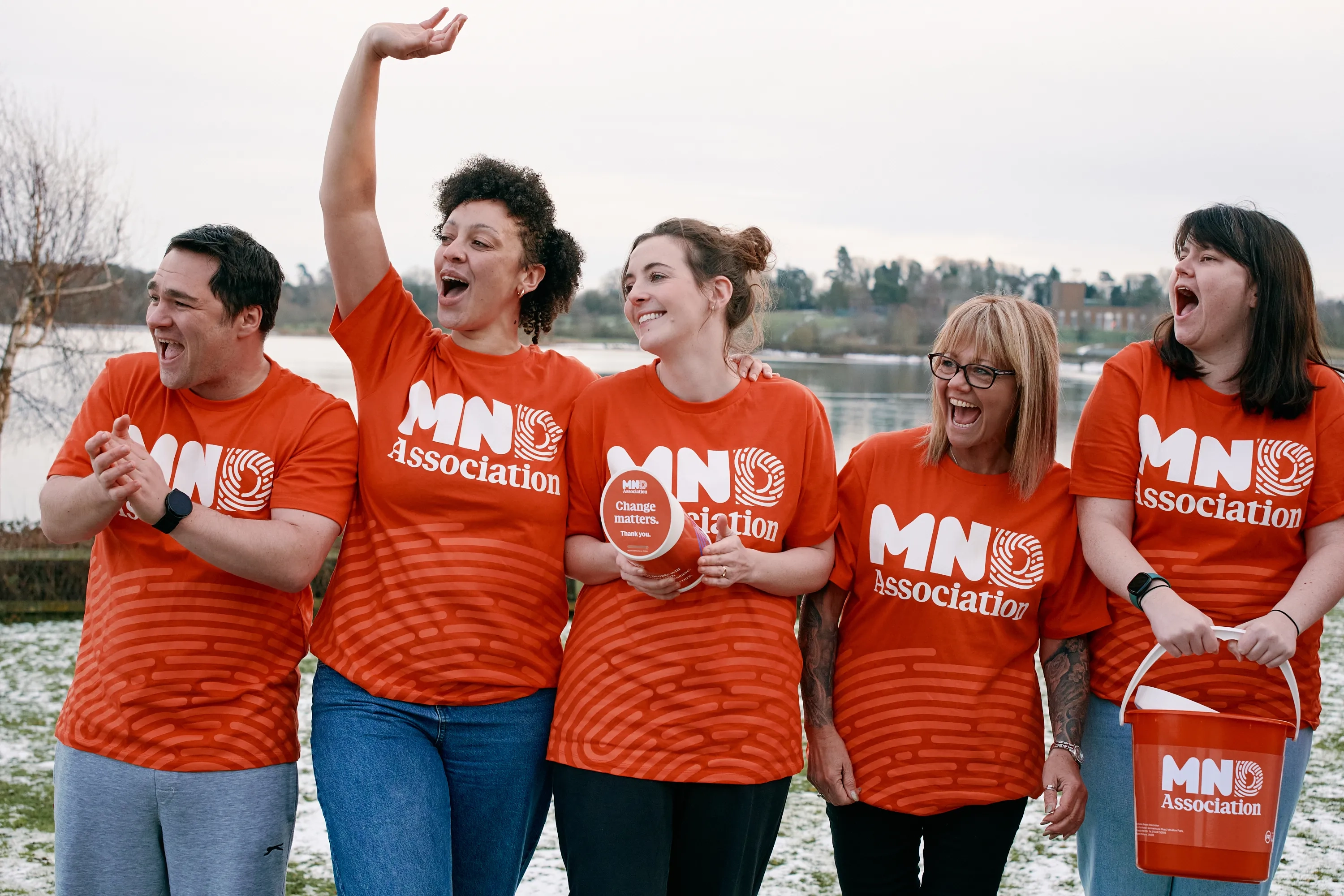 Staff from MND Association