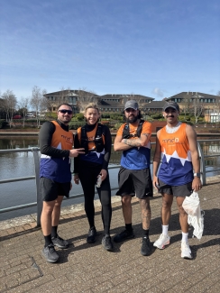 Tom & Josh 100km for MND