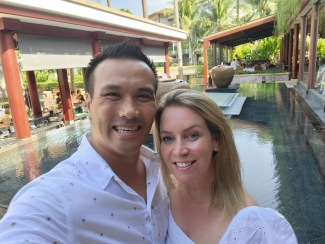 Eugene and his wife Nicola