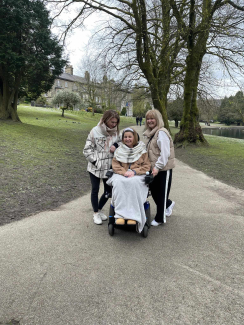 Kamila with female family members