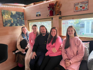 Martyn, Anna and their daughters