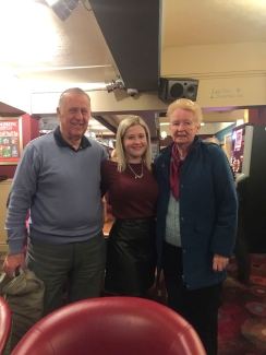 Jessica-Louise with her nan and grandad