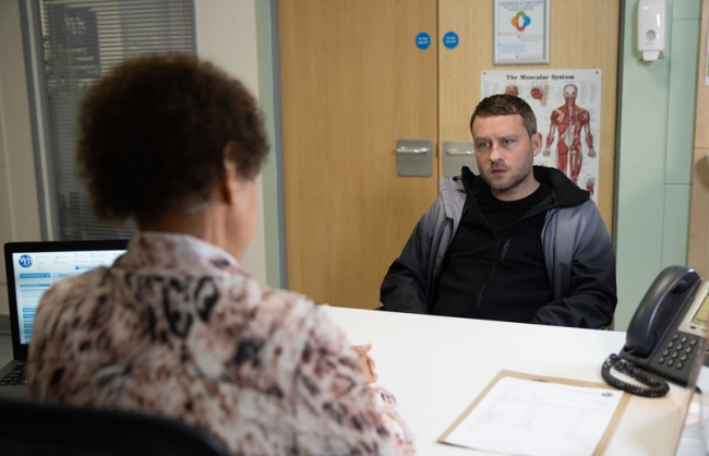 Paul on Corrie receives his diagnosis