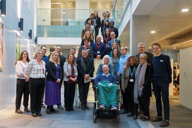 APPG on MND visit Kings College London