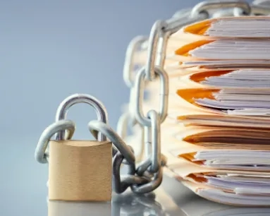 Image linking to information governance policy