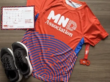 branded t-shirt with a medal