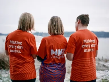 back of a branded tshirt