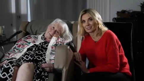 Person with MND and daughter