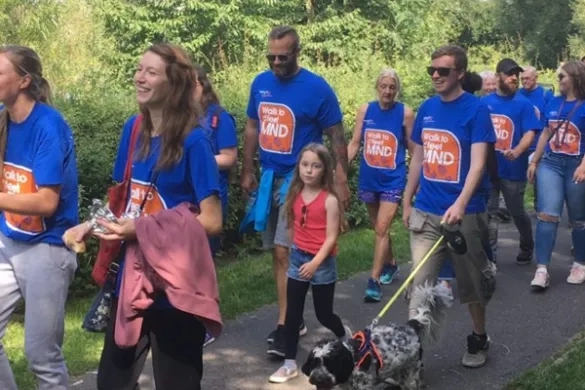 group of people walking 