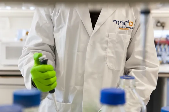 person in laboratory