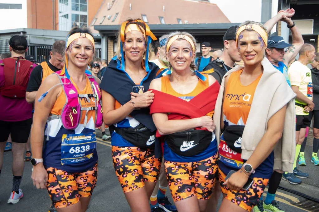 Leeds Marathon - 4 female runners