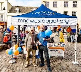 West Dorset branch gazebo at Bridport